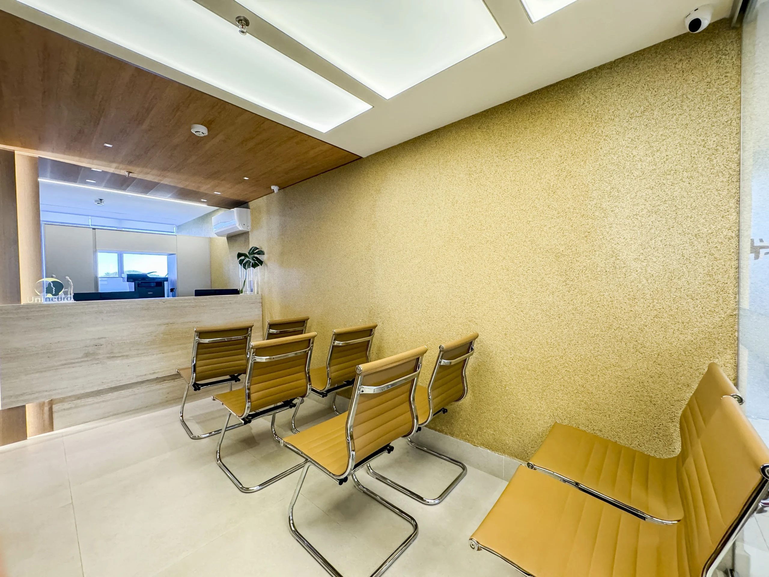 Sala de espera da unidade Asa Sul